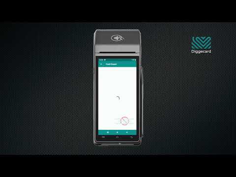 Diggecard gift card solutions on a terminal