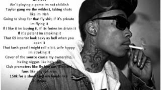 Wiz Khalifa-Don&#39;t Lie Lyrics