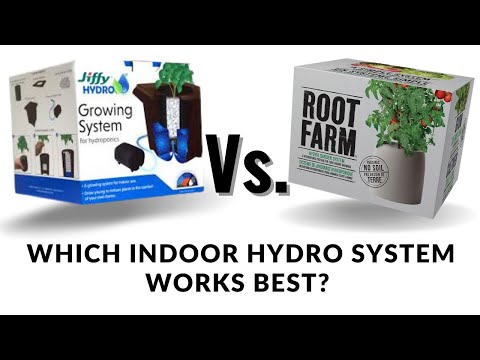 Jiffy Hydro Vs. Root Farm Hydroponic Systems. Which Hydroponic System Is Best For A Beginner?