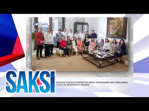 SAKSI Recap: Mga senador na nakipag-dinner kay PBBM… (Originally aired on May 22, 2024)