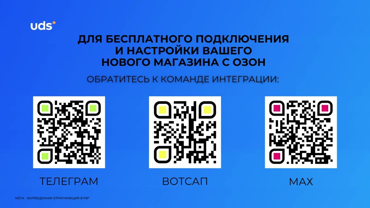 Превью видео — разбор работы UDS Ozon от создания магазина до первых продаж