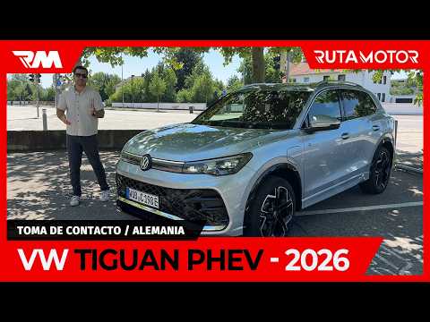 [Desde Alemania] - Así es el VW  Tiguan eHYBRID, que será el primer PHEV de la marca en Chile