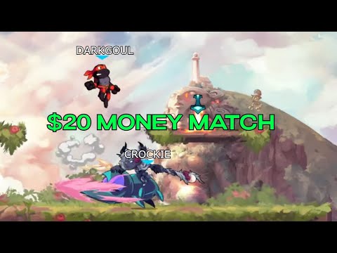 Darkgoul vs Crockie - $20 Money Match - Pro Brawlhalla - 2022 - NA - Brawlhalla Show Match #134
