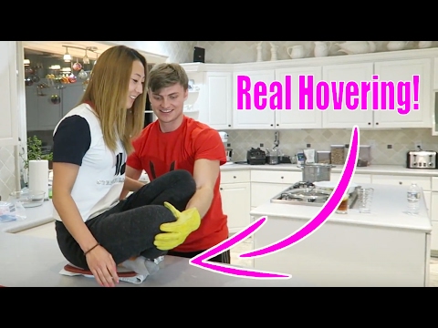 DRY ICE HOVERBOARD (Home made Hoverboard -easy!)
