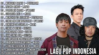Download lagu GOLDEN HITS LAGU POP INDONESIA | KOMPILASI LAGU POP - D'MASIV - LETTO - NOAH mp3