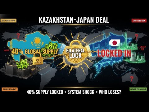Kazakhstan-Japan Uranium Deal: The System Shock Reshaping Global Markets