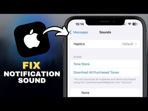 Fix iPhone Message Notification Sound Not Working in SECONDS!