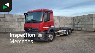 Mercedes-Benz Antos 2533 Antos 6X2 BDF ADR Full Air Suspension Lift+Steering A vozilo za prevoz kontejnera | Slika 4 - Autoline