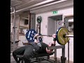 Dead bench press 2x20 reps on 120kg and 1x18 reps on 130kg