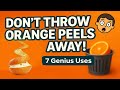 Don’t Throw Orange Peels Away — 7 Genius Uses You’ll Wish You Knew Sooner 🍊