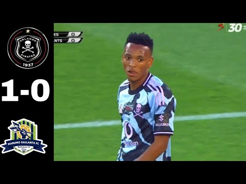 Orlando Pirates vs Marumo Gallants Highlights | Black Label Cup final 