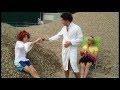 ROCCO SIFFREDI parodia AMICA CHIPS, beach ...