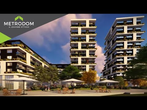 Metrodom Panoráma lakópark A és B épület - 3D bemutató film - Metrodom Lakóparkok