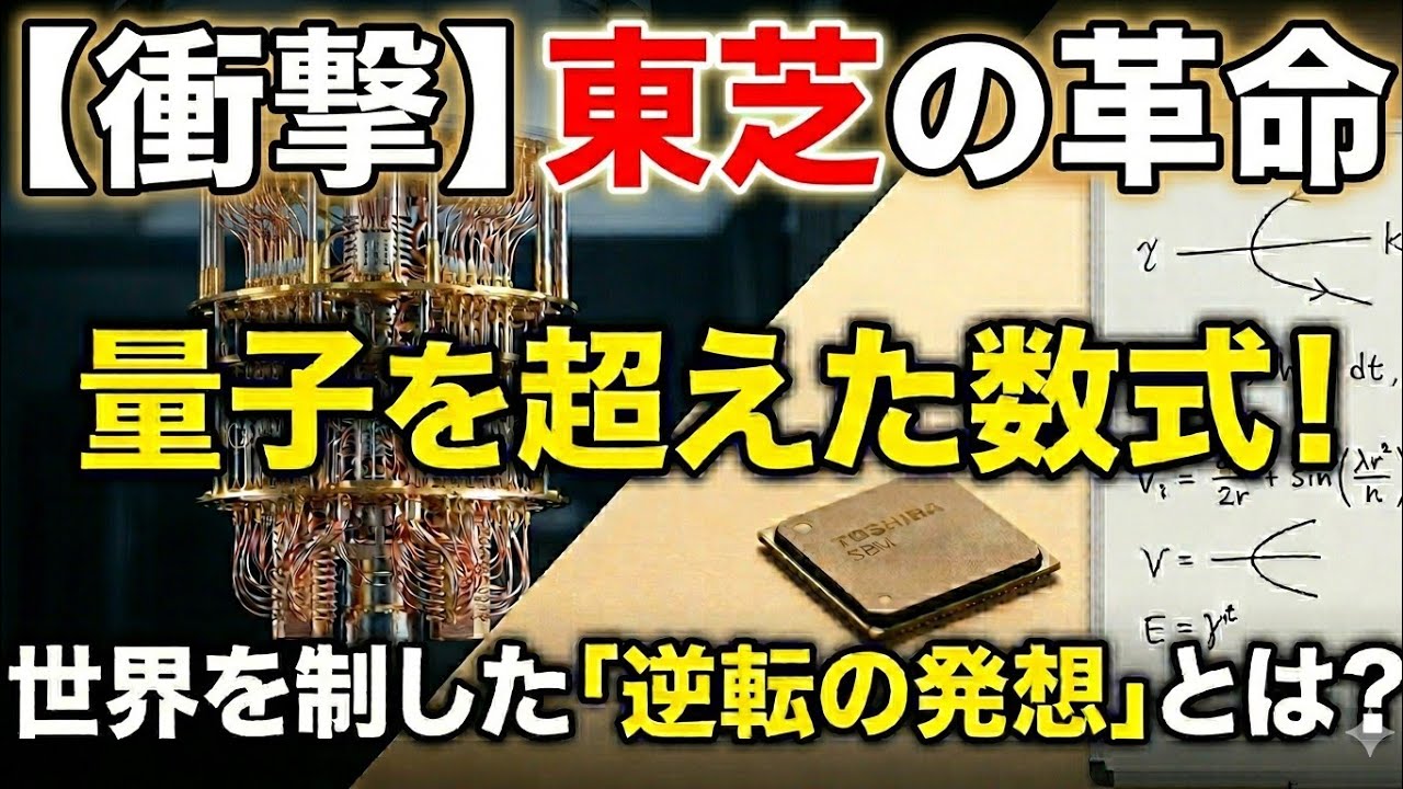 ​【量子革命】なぜ東芝は「絶対零度」も「巨額予算」も不要だったのか？世界が驚愕したたった一つの数式