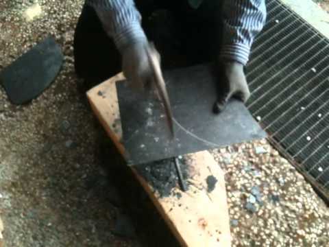 SANPRO Gerade Schieferhaubrücke  Haubrücke  Dachdecker Brücke für Schiefer Faserzement 02