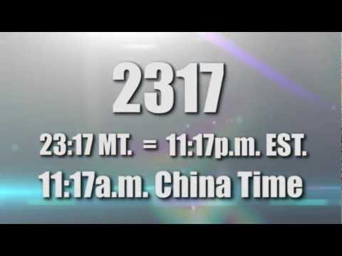 Astounding!! .. CLOCK TIME .. of CHINA Apocalyptic EARTHQUAKE Pre-Uploaded Sep. 10, 2012 Video