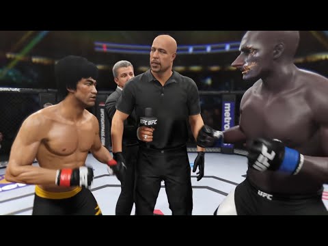 Bruce Lee vs. Shaman Spirit (EA Sports UFC 2)