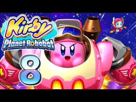 Let's Play Kirby: Planet Robobot (Part 8): Unbekanntes rosa Flugobjekt!