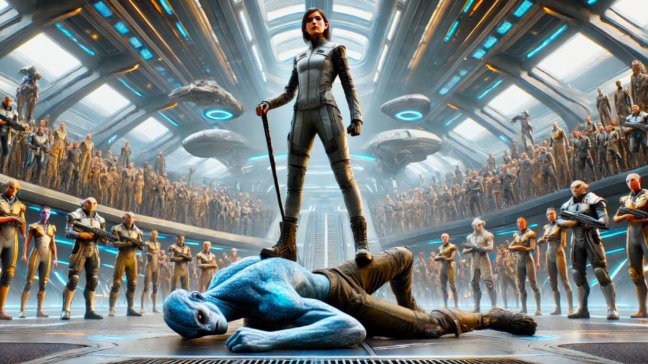 Elite Alien Bully Challenges a Human Cadet, Gets Defeated in Seconds / HFY / Sci-Fi Story