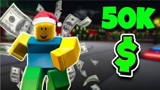 50K ROBUX Christmas Case Opening In Basketball Legends..