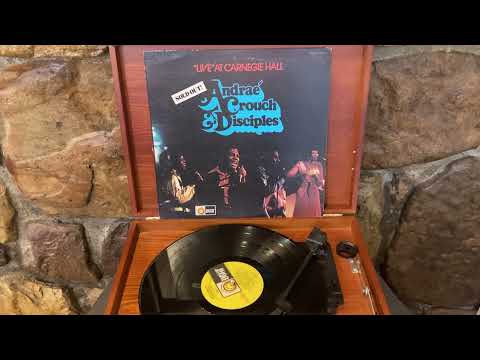 1973 Andrae Crouch & The Disciples Live At Carnegie Hall Gospel Vinyl LP Record Full Album