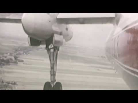 FLYING THE FOKKER F27 ON 1 ENGINE CAUGHT ON FILM