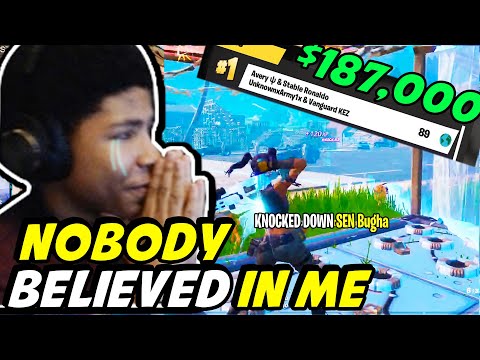 Unknown & His Squad Are in TEARS After Winning FNCS Finals With $187,000