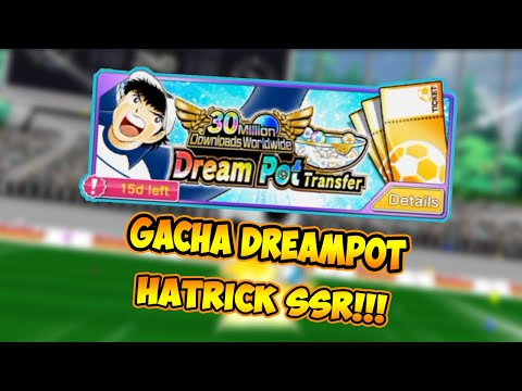 Gacha 300++ Tiket dreampot transfer mencari pemain dupe 🤣 - Captain Tsubasa Dream Team
