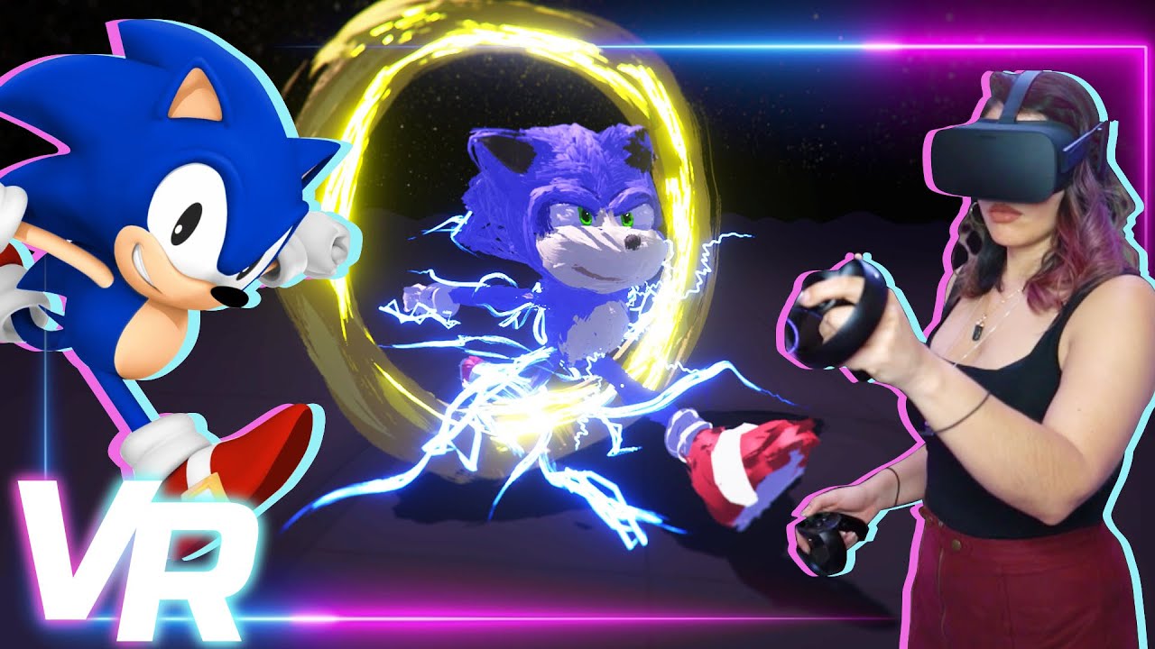 Sonic the Hedgehog Movie VR Painting -  Art of Gaming VR