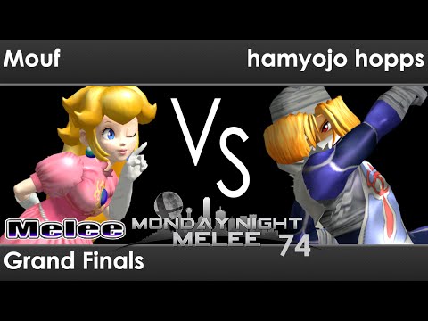MNM 74 - Mouf (Peach) vs FX | hamyojo hopps (Sheik) Grand Finals - Melee
