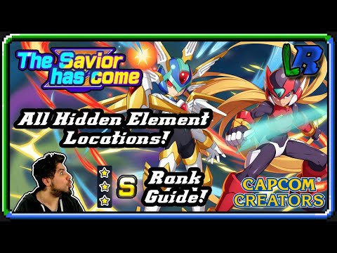MegaMan X DiVE - The Savior has come - Event - All Hidden Element Locations & S Rank Guide!
