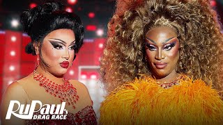 Morphine Love Dion &amp; Sapphira Cristál’s “Miss Me More” Lip Sync 🤠💅  RuPaul’s Drag Race