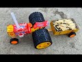 How To Make A Tractor From Colgate Box At Home Diy Colgate Box Tractor With Trolley
