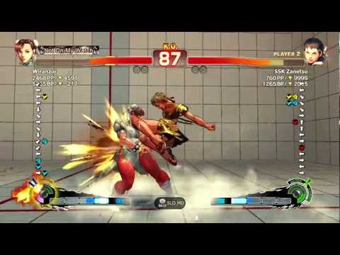 SSFIV AE v.2012 - Zanetsu(Sakura) VS Wiranzoi(Chun-Li) - Ranked