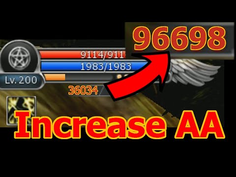 Best ways to increase attack power (attack ability, AA, AP)