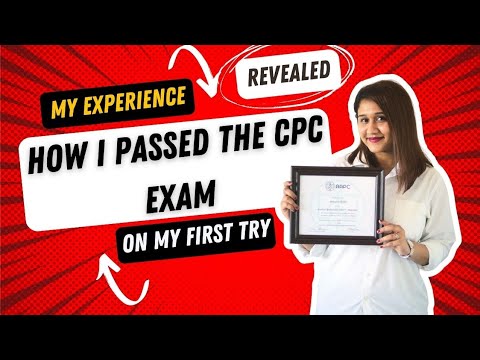 How I passed the CPC exam on my first try