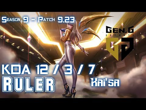 Gen Ruler KAI'SA vs LUCIAN ADC - Patch 9.23 KR Ranked