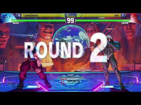 Elements Fighting Games Challenge #4 - SFV - LovelyDemon vs dvd