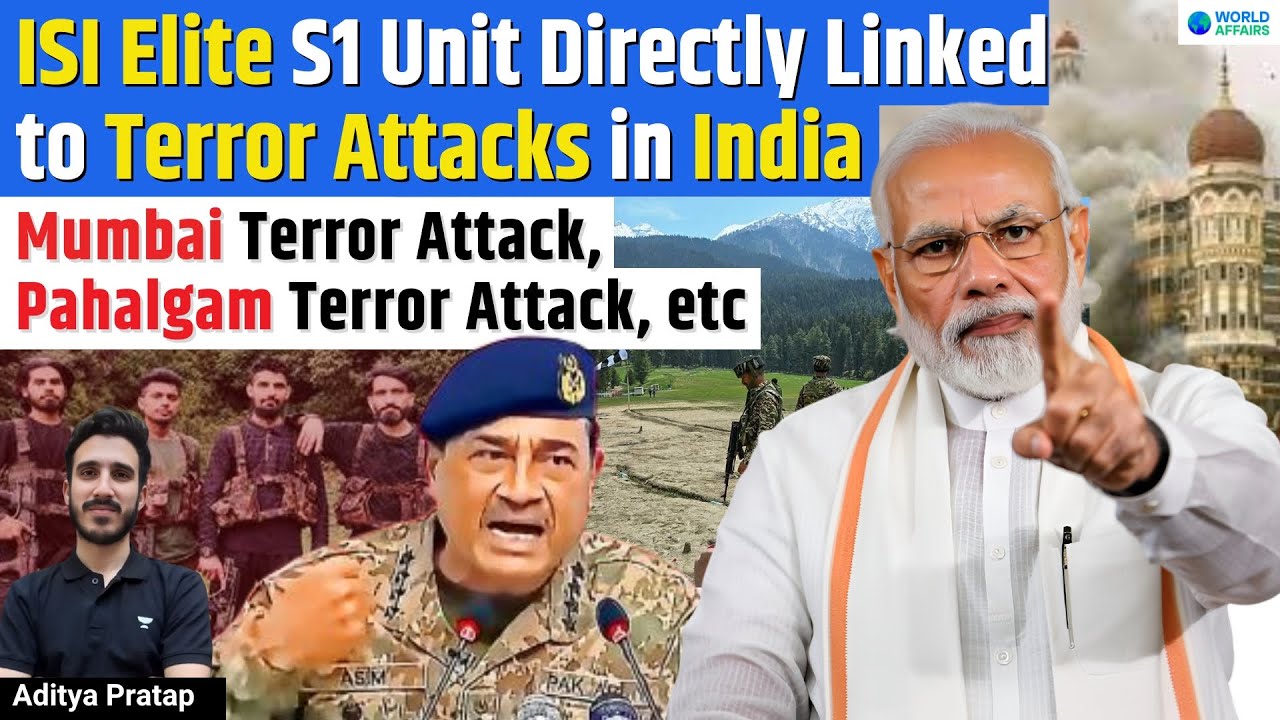 ISI’s Hidden Hand: How Pakistan’s S1 Unit Funds and Trains Terror Networks Against India