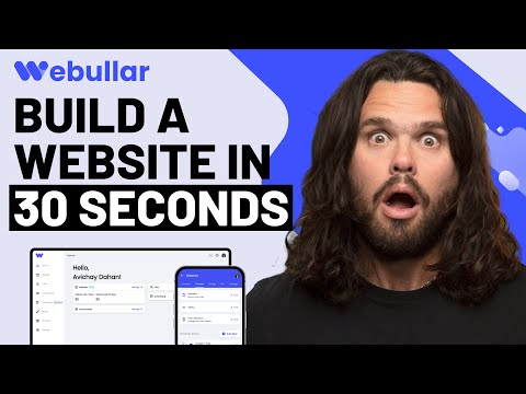 Can This AI Tool Build Your Website in 30 Seconds?? | Webullar