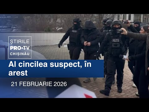 PRO TV News (20:00) | FIFTH SUSPECT IN ARREST | Moldova