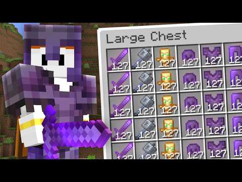 I Built an OP Base in Hardcore Minecraft