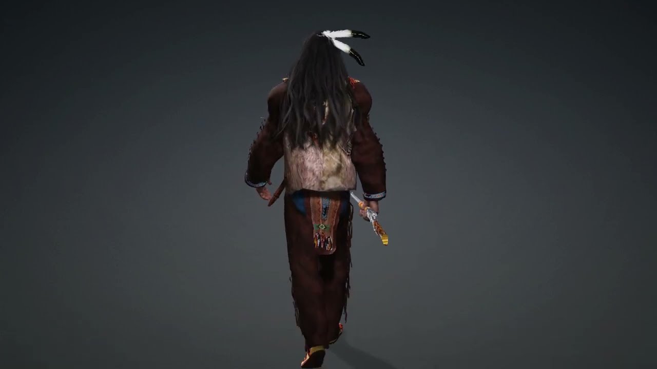 Apache High quality character full Rigged and Animated 3D Model