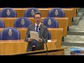 Bosma (PVV) haalt argumenten van D66-Minister onderuit: "De voorwararde zo zacht als BOTER!"