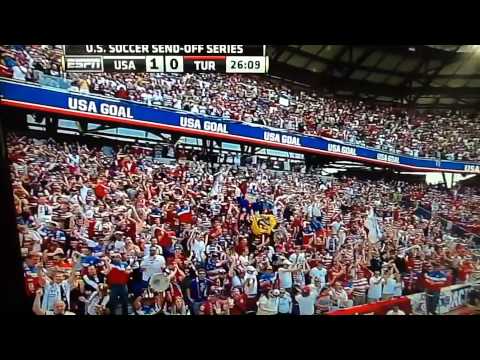 Fabian Johnson Goal for USA against Turkey