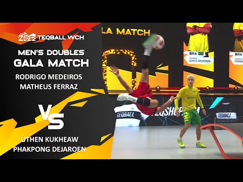 Thailand vs Brazil - Gala match - Teqball World Championships 2022 Nuremberg