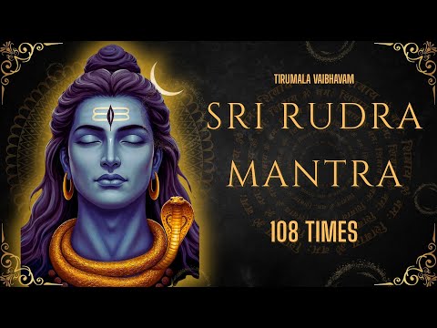 Powerful 108  times Rudra Mantra Chanting | Lord Shiva's Divine Blessings | Spiritual Awakening