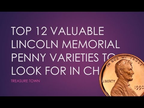 Top 12 Valuable Lincoln Memorial Penny Varieties in Pocket Change ($150000+)