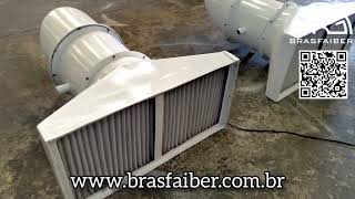 Exaustor com filtro - Motor Protegido