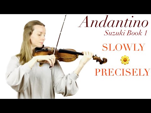 Andantino - how it's played in slow motion!